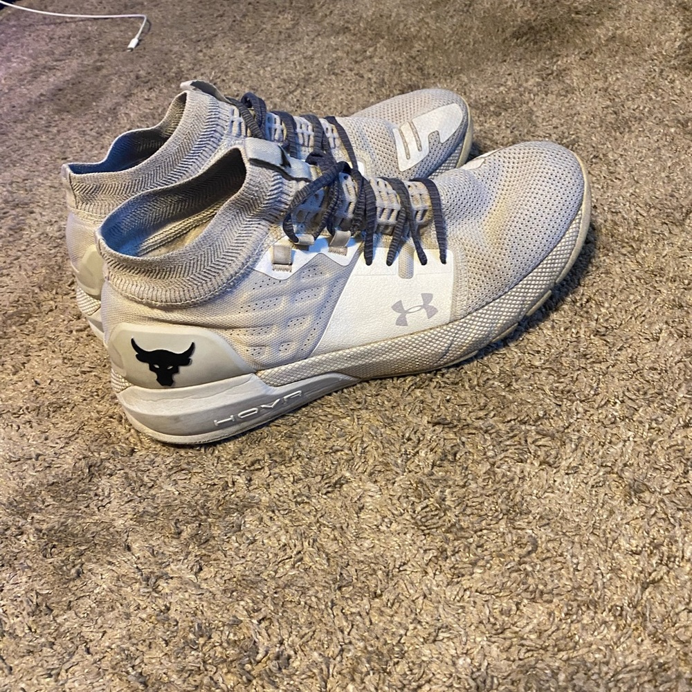 Under Armour Gray Athletic Shoes